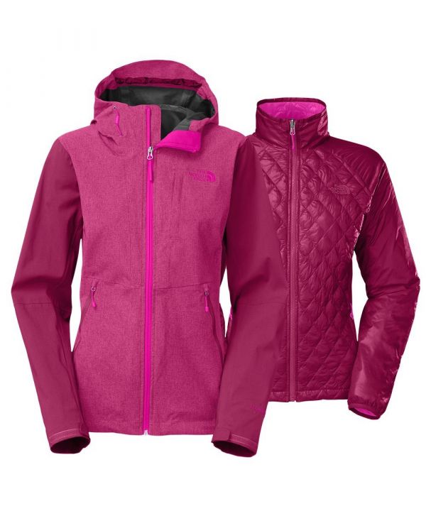The North Face Thermoball triclimate jacket plum