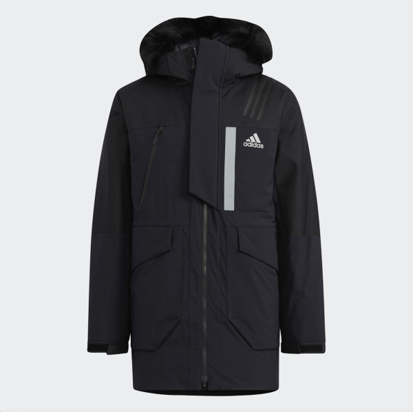 Куртка Adidas Fur Hood Down Parka HR5232 black