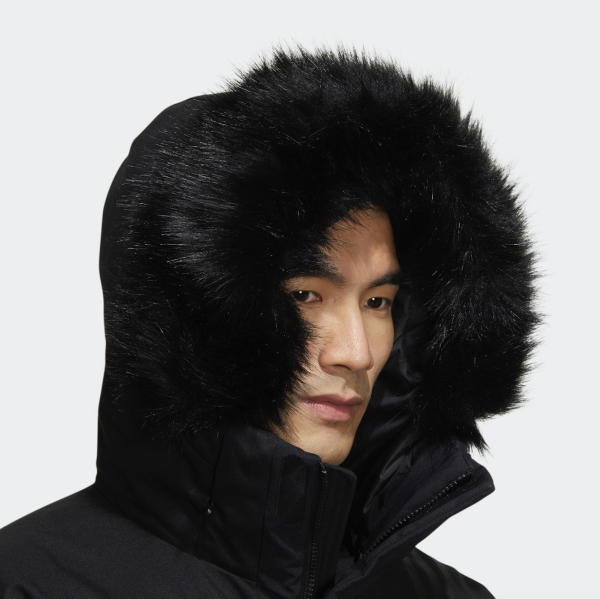 Куртка Adidas Fur Hood Down Parka HR5232 black