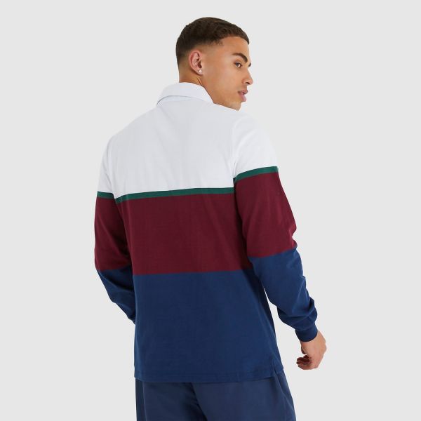 Лонгслів Ellesse Ario Polo Shirt white