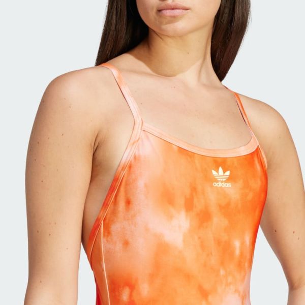 Спортивный купальник Adidas Hills Hiker Allover-Print swimsuit IM1151 orange