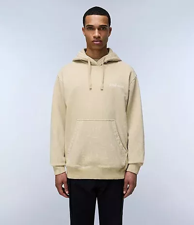 Худи Napapijri B-Argient beige silver