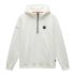 Napapijri Badge hoodie white heron