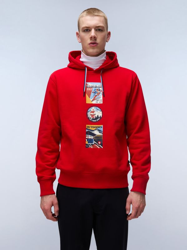 Худи Napapijri B-Portalet red