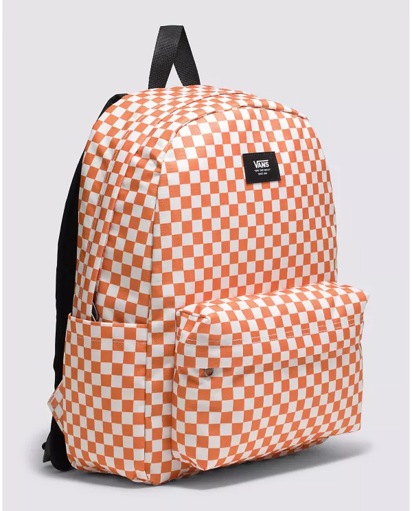 Рюкзак Vans Old Skool Check Backpack VN000H4X carnelian